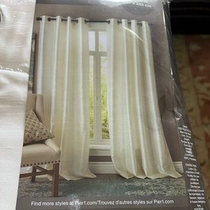 Brand new without packaging, Pier One drapes